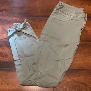 Just Black Denim Green Skinny Jeans 💚